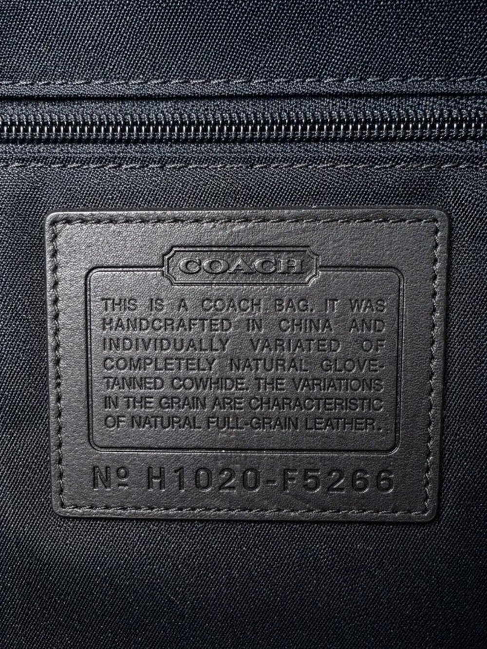 Coach Beekman Black Leather Briefcase Messenger Laptop Bag Strap Authentic - Picture 4 of 7